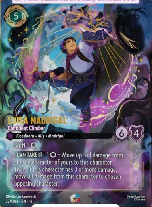 227/204-EN-12: Luisa Madrigal - Confident Climber (Alt Art) (異畫)