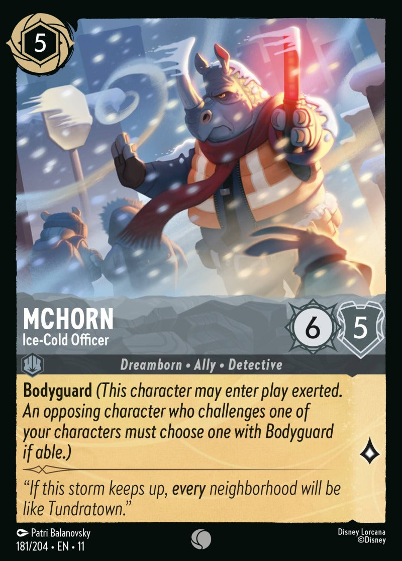 181/204-EN-11: McHorn - Ice‐Cold Officer