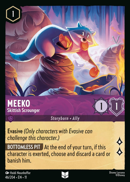 046/204-EN-11: Meeko - Skittish Scrounger