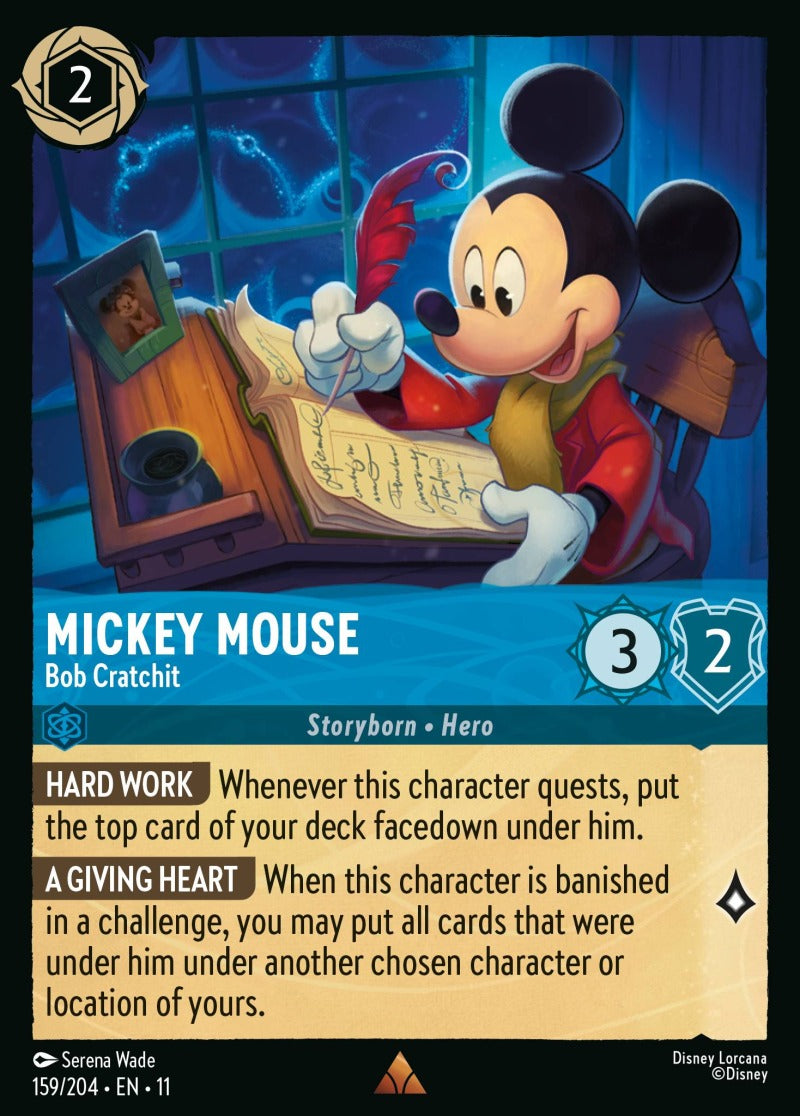 159/204-EN-11: Mickey Mouse - Bob Cratchit