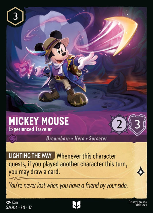 052/204-EN-12: Mickey Mouse - Experienced Traveler