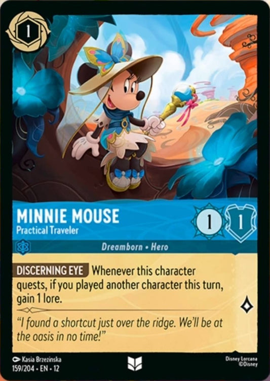 159/204-EN-12: Minnie Mouse - Practical Traveler