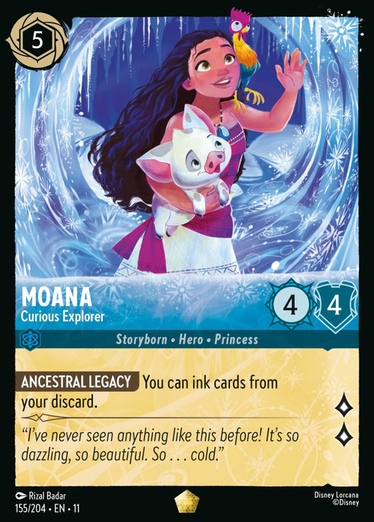155/204-EN-11: Moana - Curious Explorer