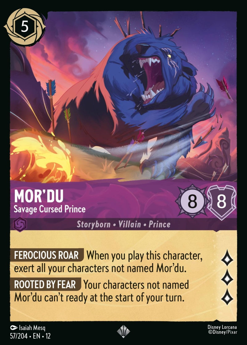 057/204-EN-12: Mor'du - Savage Cursed Prince