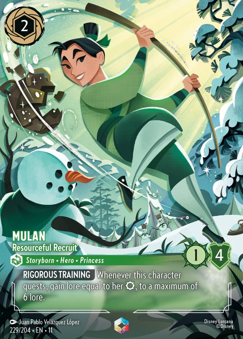 229/204-EN-11: Mulan - Resourceful Recruit