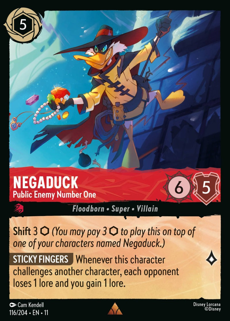 116/204-EN-11: Negaduck - Public Enemy Number One