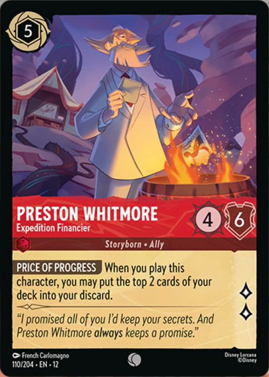 110/204-EN-12: Preston Whitmore - Expedition Financier