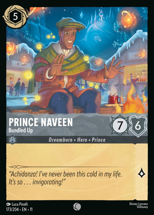 173/204-EN-11: Prince Naveen - Bundled Up