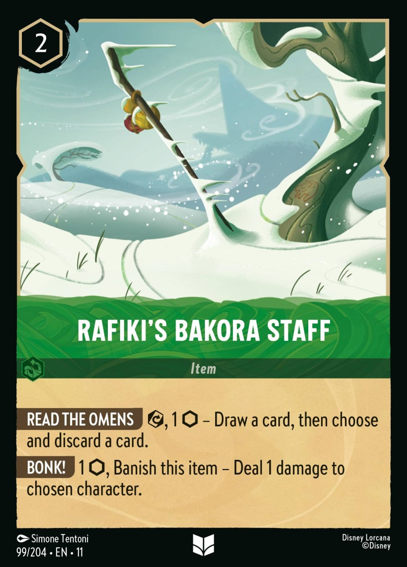 099/204-EN-11: Rafiki's Bakora Staff