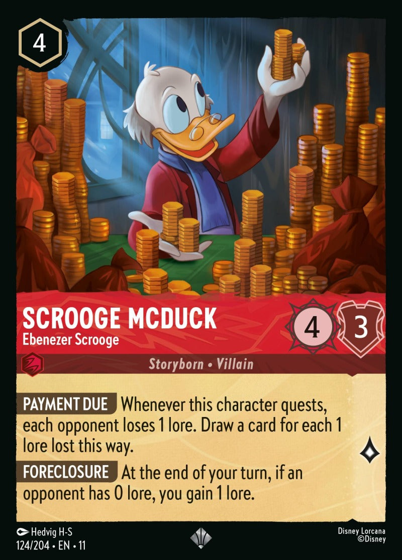 124/204-EN-11: Scrooge McDuck - Ebenezer Scrooge