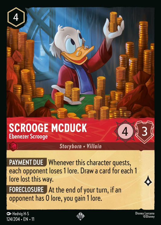 124/204-EN-11: Scrooge McDuck - Ebenezer Scrooge