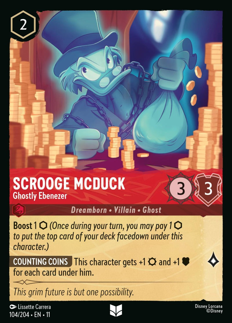 104/204-EN-11: Scrooge McDuck - Ghostly Ebenezer