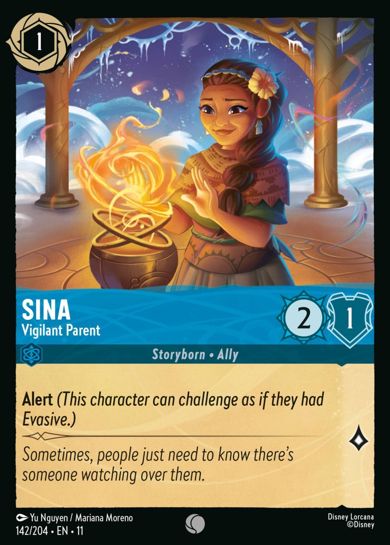 142/204-EN-11: Sina - Vigilant Parent