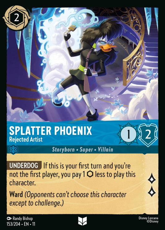 153/204-EN-11: Splatter Phoenix - Rejected Artist