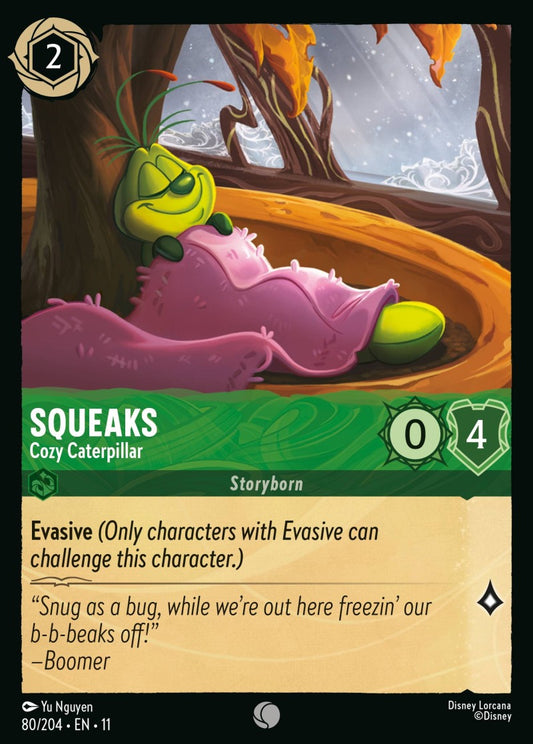 080/204-EN-11: Squeaks - Cozy Caterpillar