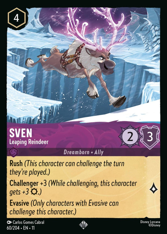060/204-EN-11: Sven - Leaping Reindeer
