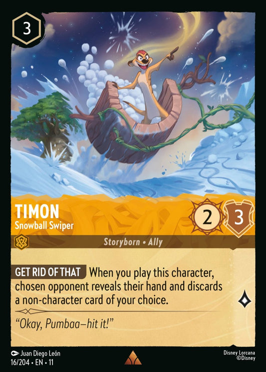 016/204-EN-11: Timon - Snowball Swiper
