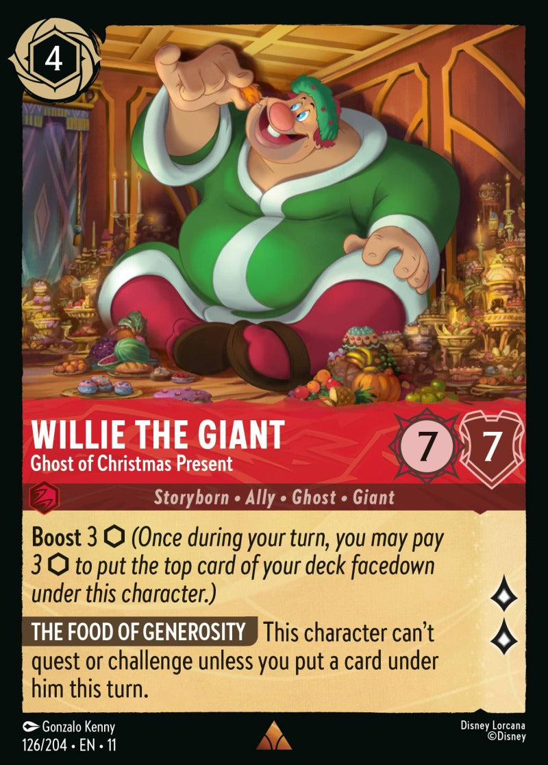 126/204-EN-11: Willie the Giant - Ghost of Christmas Present