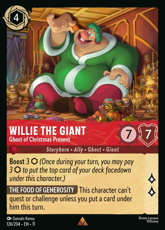 126/204-EN-11: Willie the Giant - Ghost of Christmas Present
