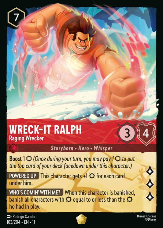 103/204-EN-11: Wreck‐It Ralph - Raging Wrecker