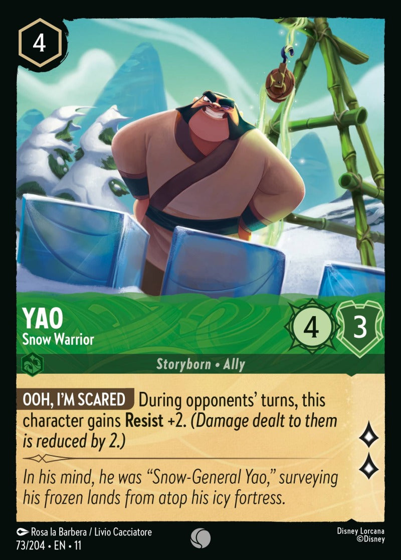073/204-EN-11: Yao - Snow Warrior