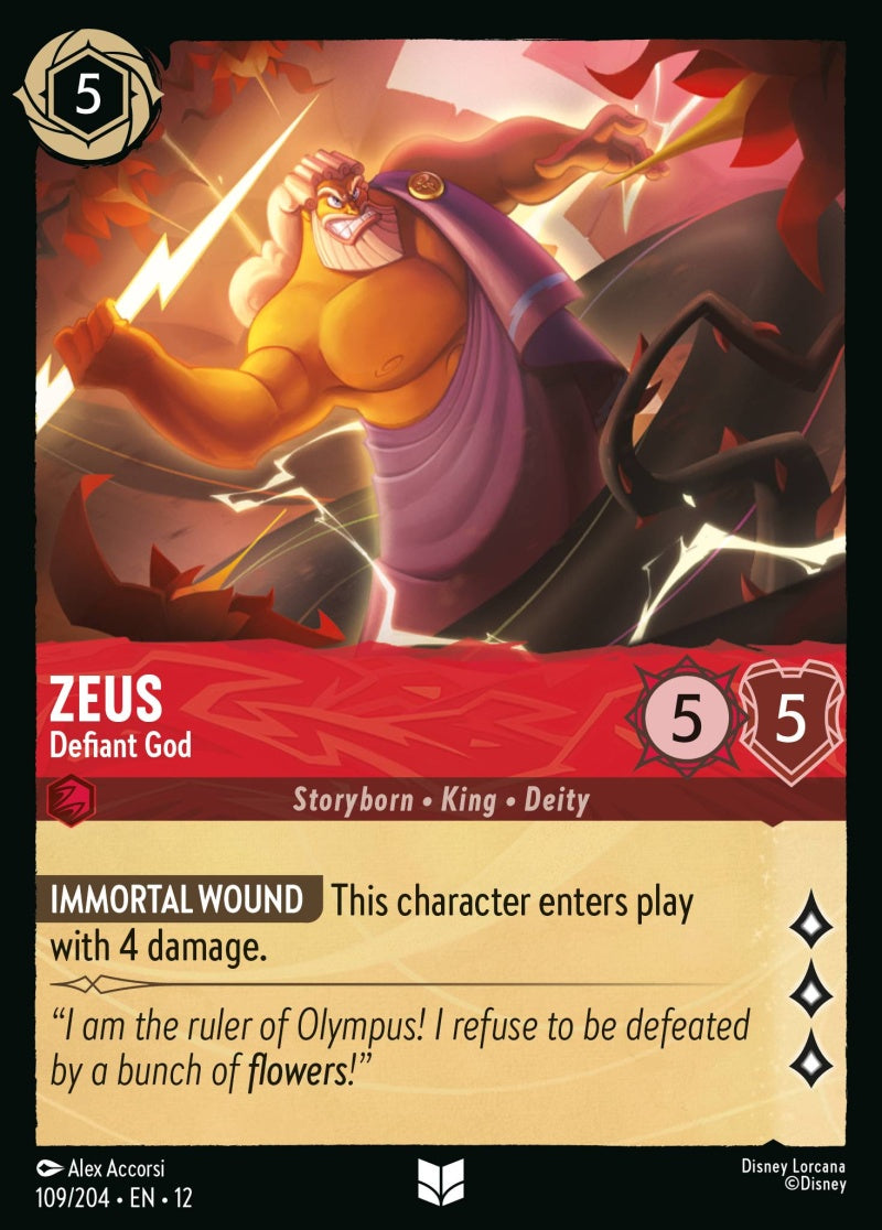 109/204-EN-12: Zeus - Defiant God