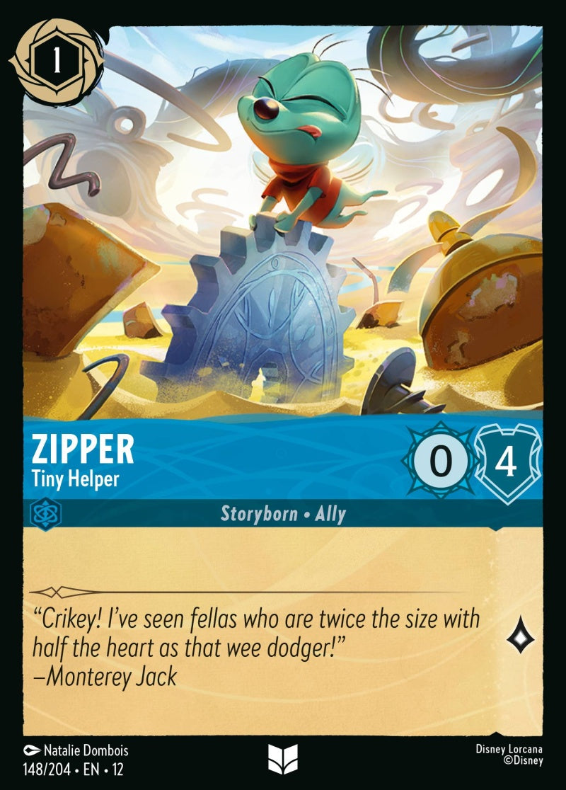 148/204-EN-12: Zipper - Tiny Helper