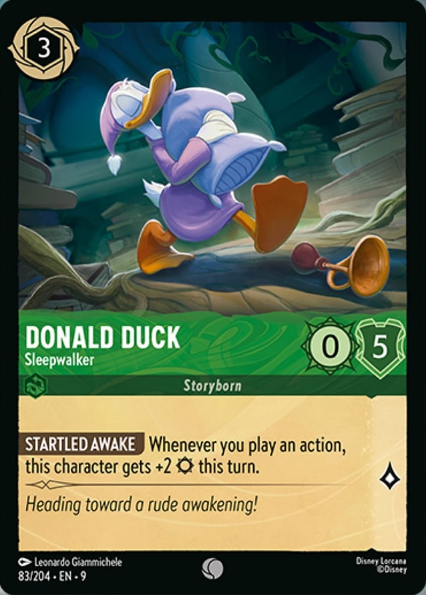 083/204-EN-9: Donald Duck – Sleepwalker