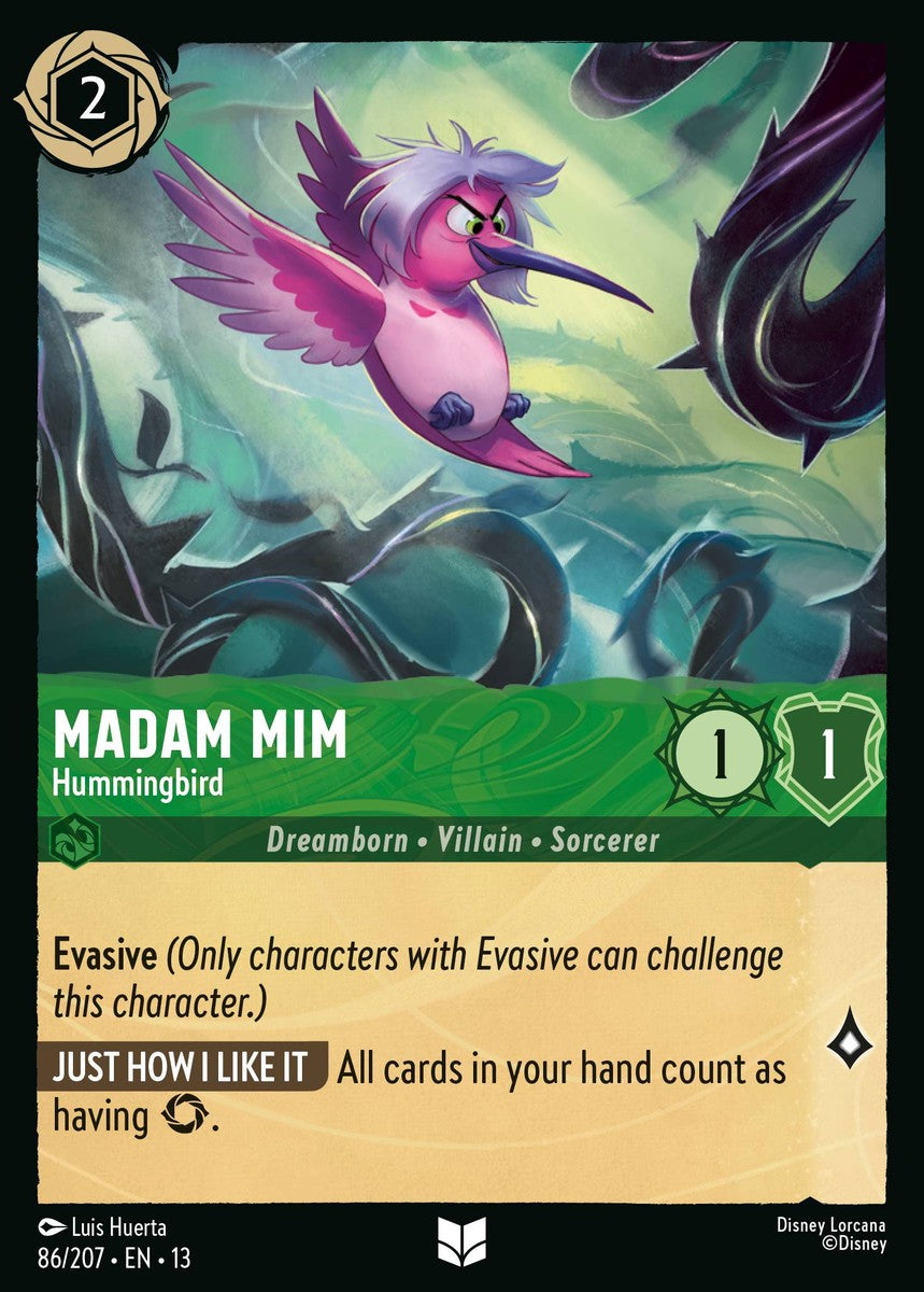 086/207-EN-13: Madam Mim – Hummingbird