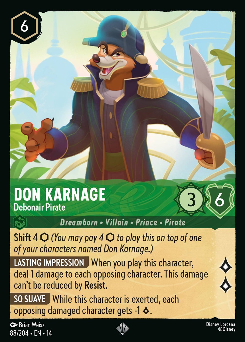 088/204-EN-14: Don Karnage – Debonair Pirate