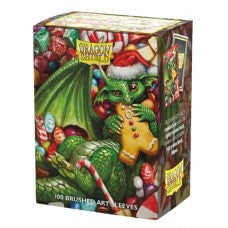 Dragon Shield 100 - Standard Deck Protector Sleeves - Brushed Art - DS100 Brushed Art - Christmas 2024 - AT-12125