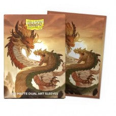 Dragon Shield 100 - Standard Deck Protector Sleeves - Dual Matte Art - Wood Snake 2025 - AT-12126