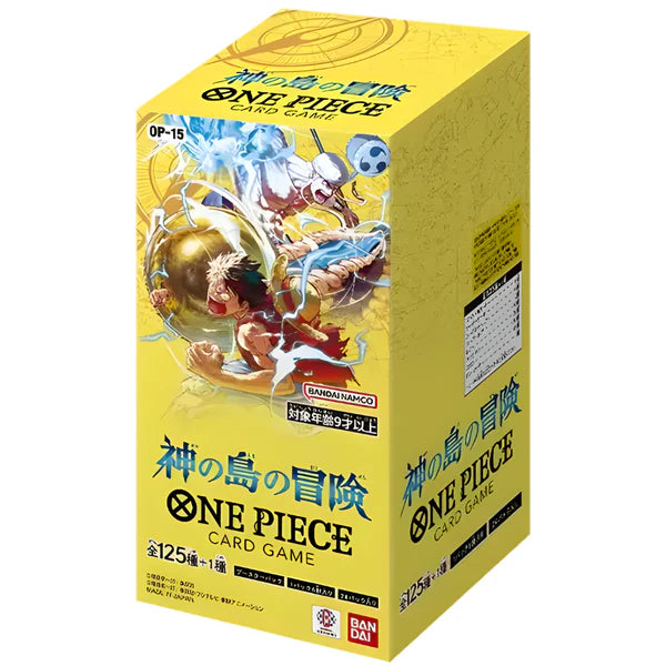 [OP-15] - ONE PIECE Card Game booster pack  Adventure on Kami’s Island  [OP-15] 海賊王咭牌遊戲 補充包 第十五彈 神之島的冒險