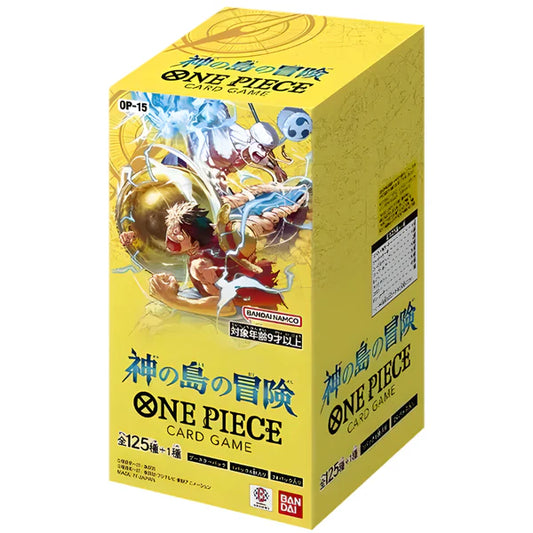 [OP-15] - ONE PIECE Card Game booster pack  Adventure on Kami’s Island  [OP-15] 海賊王咭牌遊戲 補充包 第十五彈 神之島的冒險