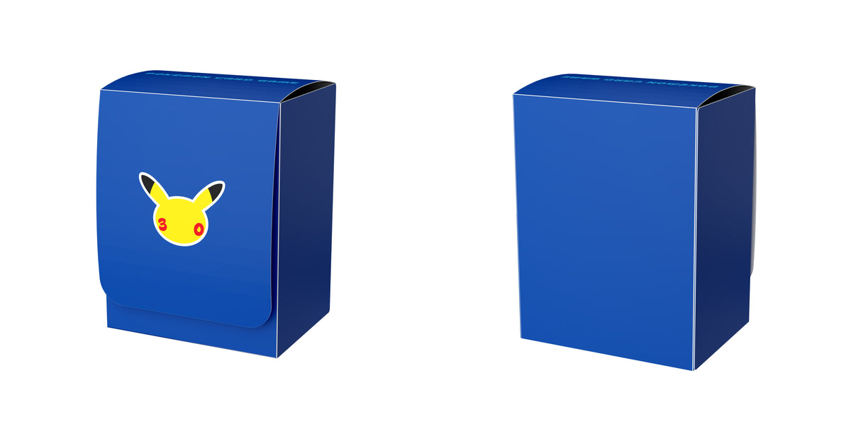 [Pre-Order] [M6a] - 寶可夢造型卡盒 30週年LOGO Pokemon Card Box - 30th Anniversary LOGO