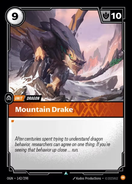 OGN-142/298 - Mountain Drake（繁中）