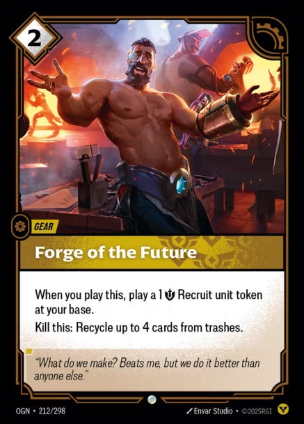 OGN-212/298 - Forge of the Future（繁中）