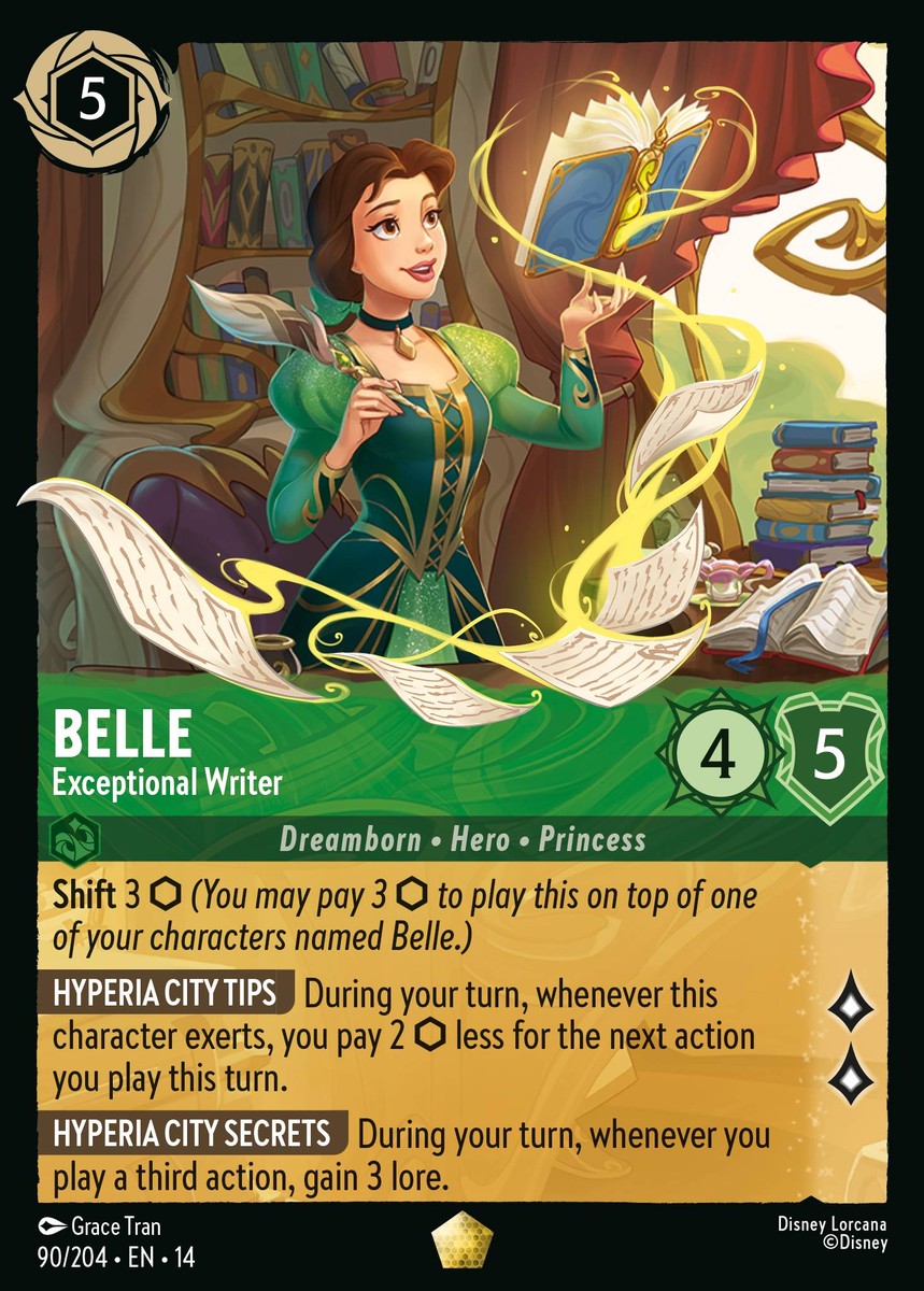 090/204-EN-14: Belle – Exceptional Writer