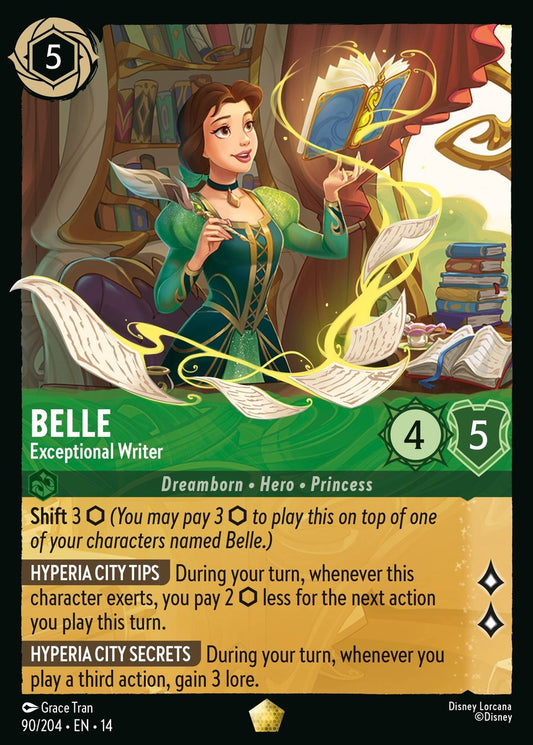 090/204-EN-14: Belle – Exceptional Writer