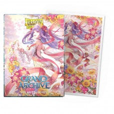 Dragon Shield - Grand Archive - Diao Chan - Idyll Corsage - Matte Art Sleeve - Standard Size - AT-16139