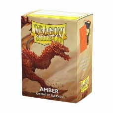 Dragon Shield - Amber Sleeves - Standard Size - Matte 100 - AT-11059