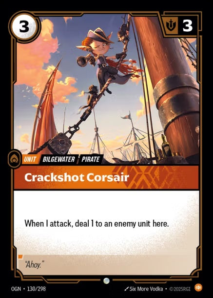 OGN-130/298 - Crackshot Corsair（繁中）