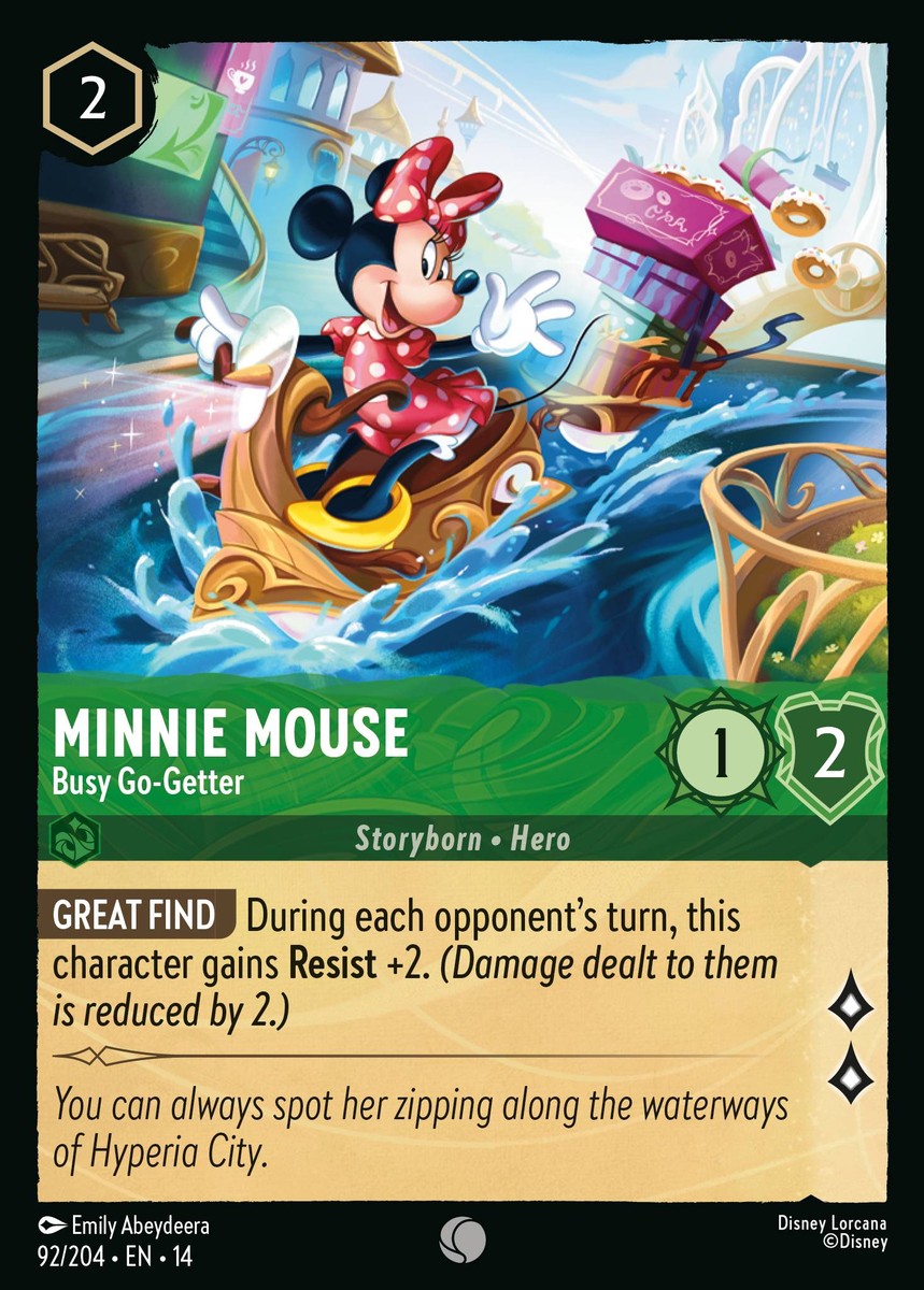 092/204-EN-14: Minnie Mouse – Busy Go-Getter