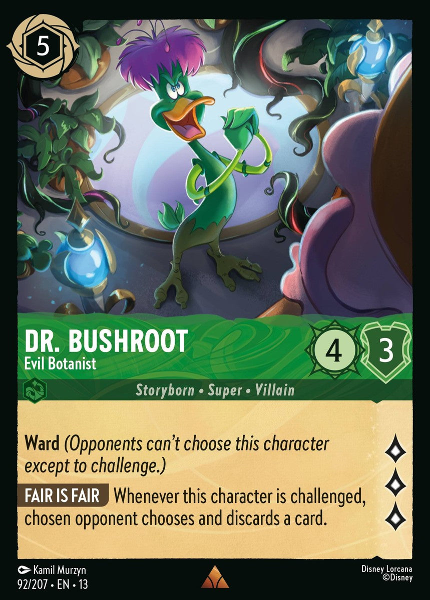 092/207-EN-13: Dr. Bushroot – Evil Botanist