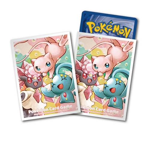 [In Stock]  寶可夢造型卡套 - 夢幻&瑪納霏&蒂安希 Pokemon Card Sleeves Mew & Manaphy & Diancie
