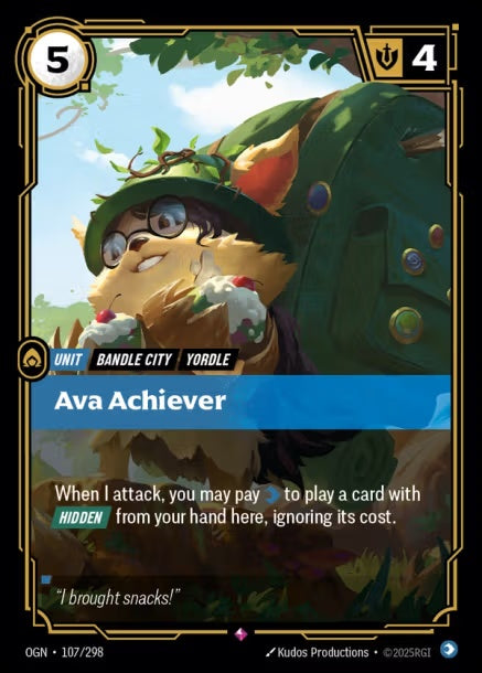 OGN-107/298 - Ava Achiever（繁中）