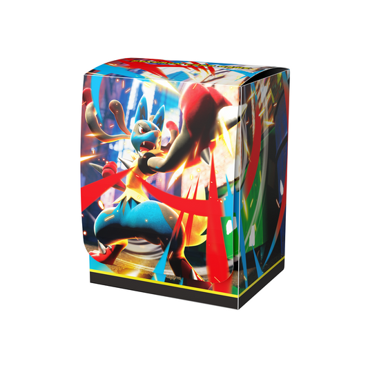 [M1] Pokemon Card Box Mega Lucario 寶可夢造型卡盒 超級路卡利歐