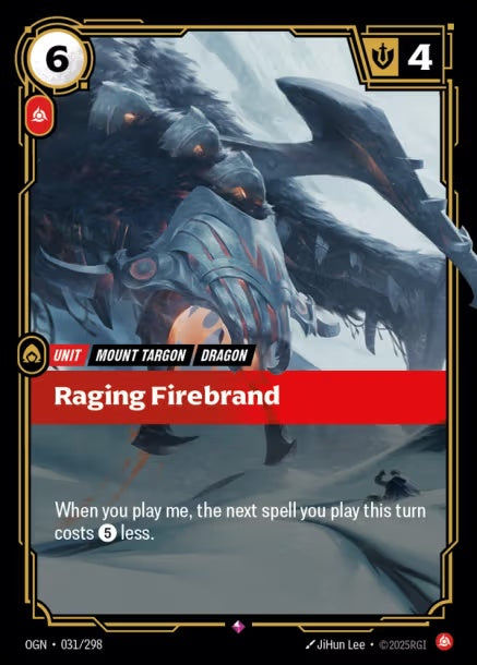 OGN-031/298 - Raging Firebrand（繁中）