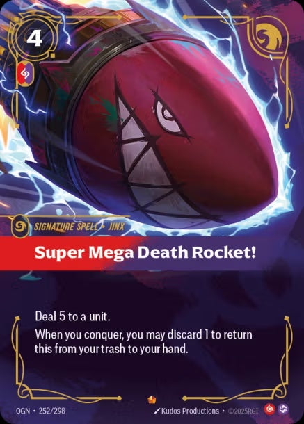 OGN-252/298 - Super Mega Death Rocket!（繁中）
