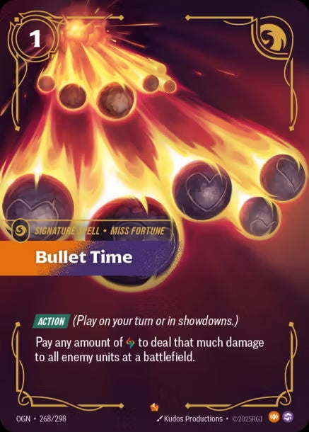 OGN-268/298 - Bullet Time（繁中）